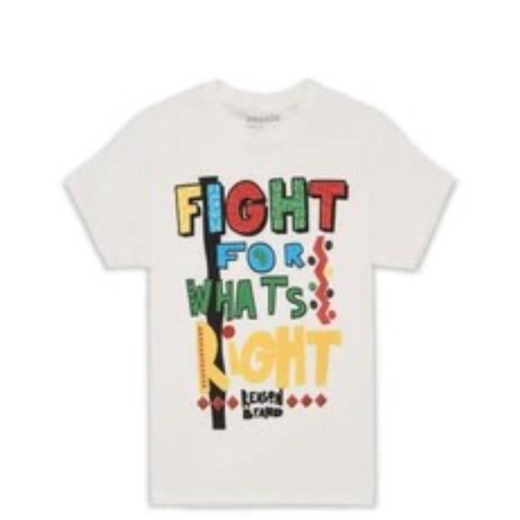 The Reason Fight For What's Right Crew Tee XL NWT - Picture 2 of 2
